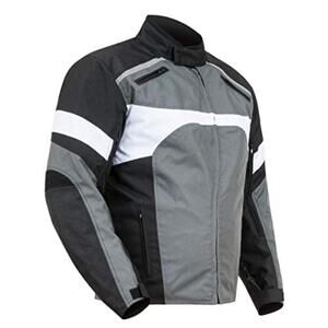 Bilt Blast Waterproof Jacket Mens Size XL Black‎ 600 Denier Heavy Riding Moto
